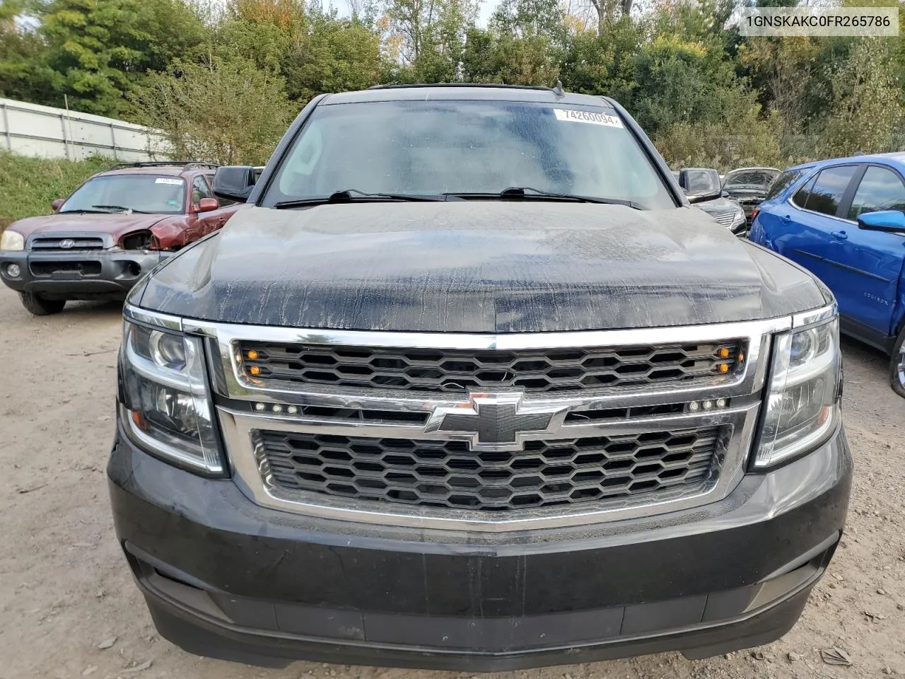 1GNSKAKC0FR265786 2015 Chevrolet Tahoe K1500 Ls