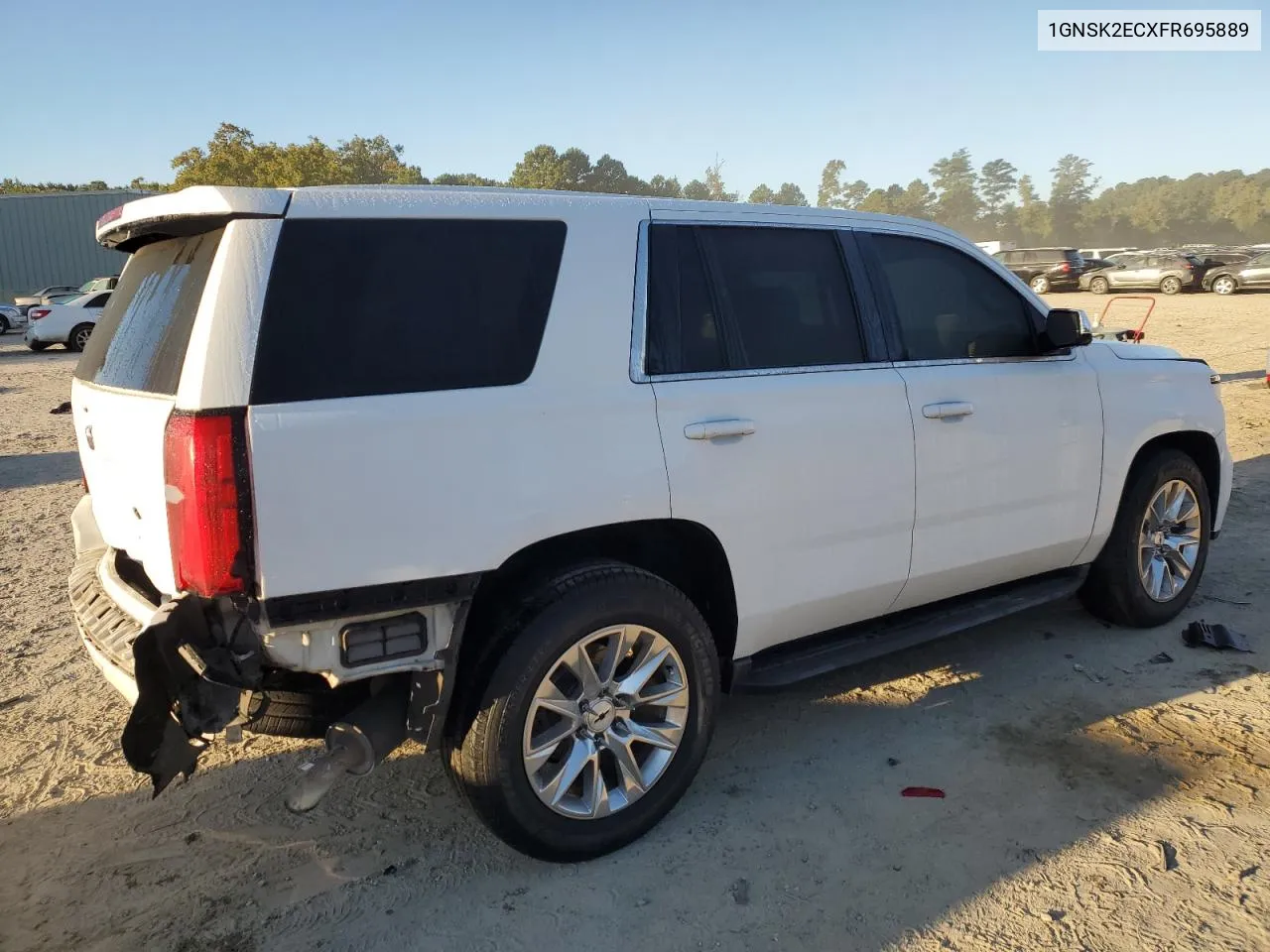 2015 Chevrolet Tahoe Police VIN: 1GNSK2ECXFR695889 Lot: 74369994