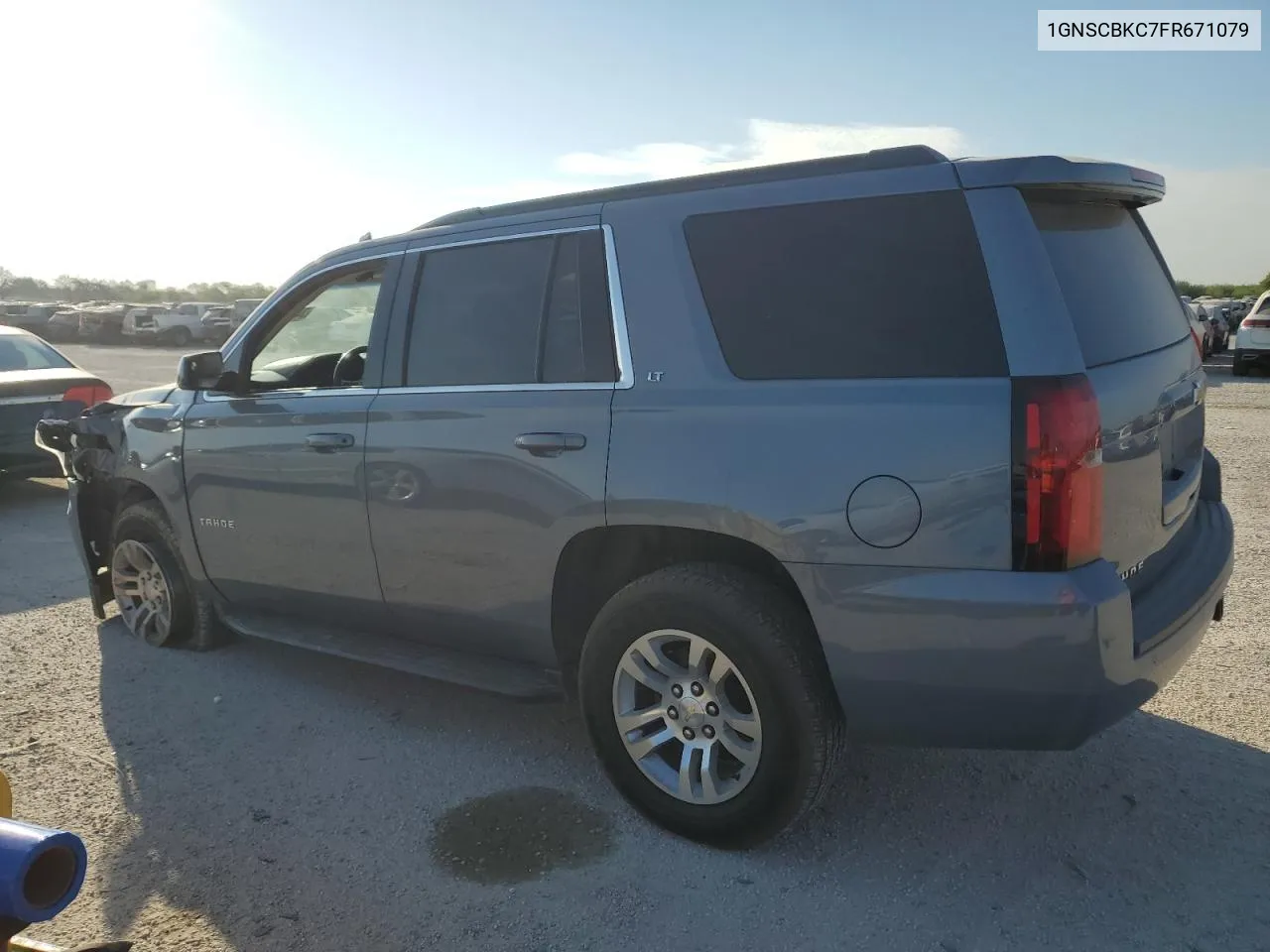 2015 Chevrolet Tahoe C1500 Lt VIN: 1GNSCBKC7FR671079 Lot: 74464904