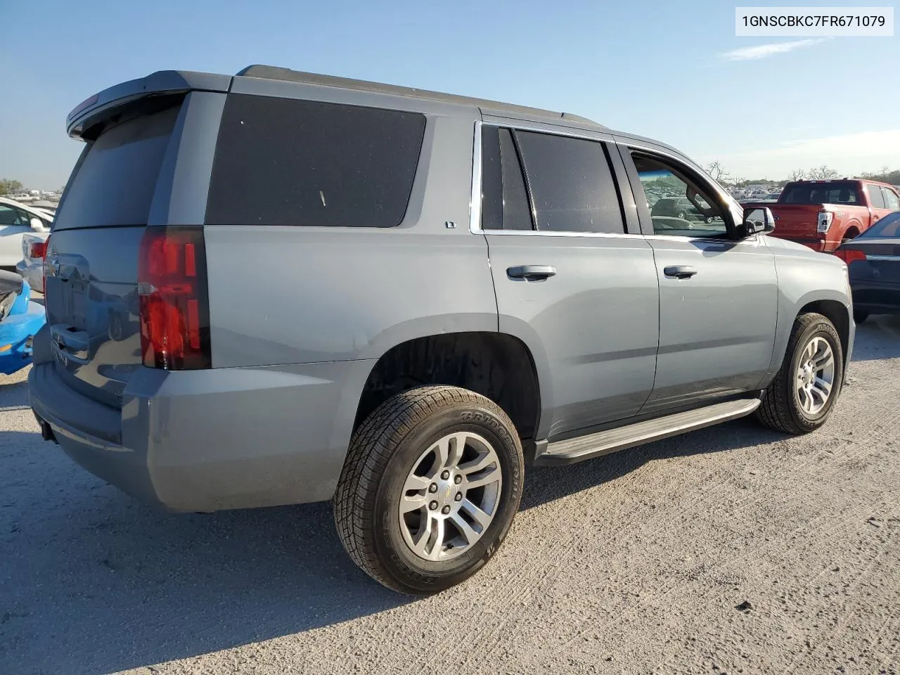 2015 Chevrolet Tahoe C1500 Lt VIN: 1GNSCBKC7FR671079 Lot: 74464904