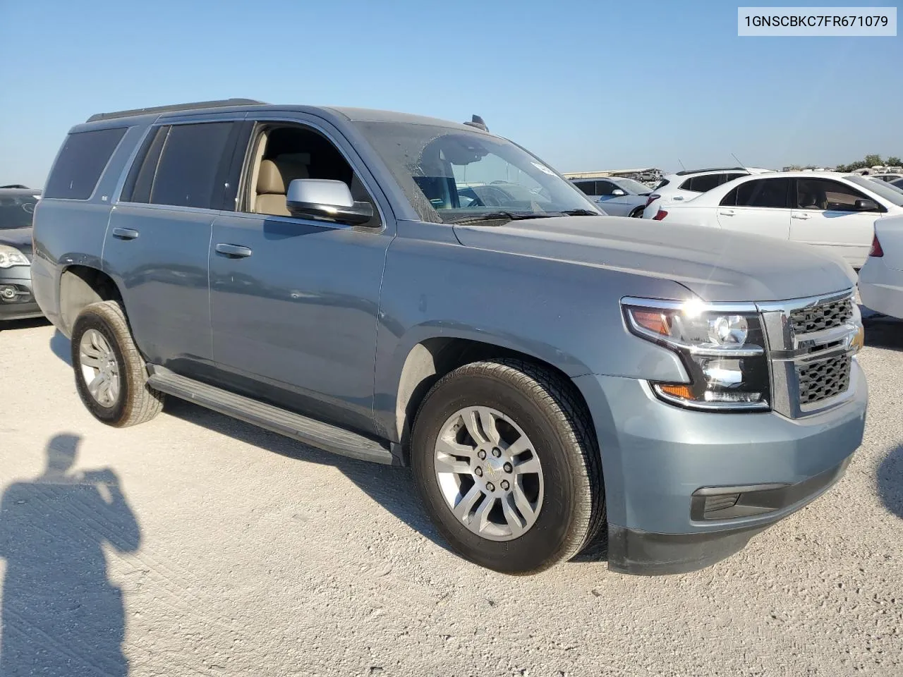 2015 Chevrolet Tahoe C1500 Lt VIN: 1GNSCBKC7FR671079 Lot: 74464904