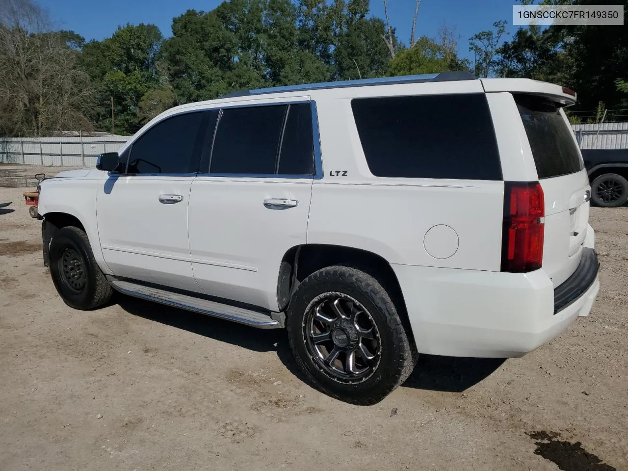 2015 Chevrolet Tahoe C1500 Ltz VIN: 1GNSCCKC7FR149350 Lot: 74813314