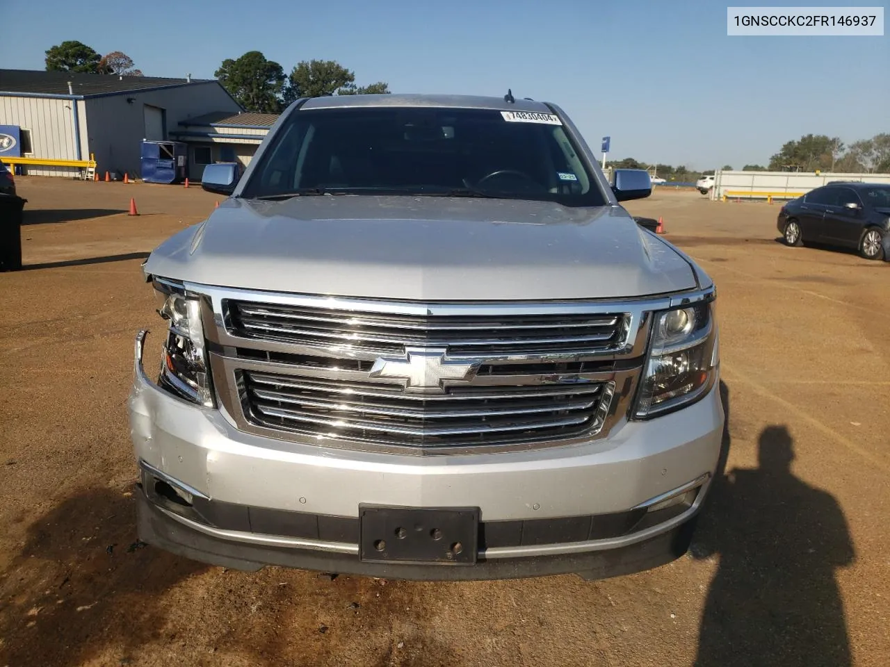 2015 Chevrolet Tahoe C1500 Ltz VIN: 1GNSCCKC2FR146937 Lot: 74830404