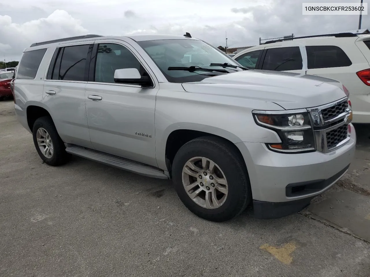 2015 Chevrolet Tahoe C1500 Lt VIN: 1GNSCBKCXFR253602 Lot: 74895584