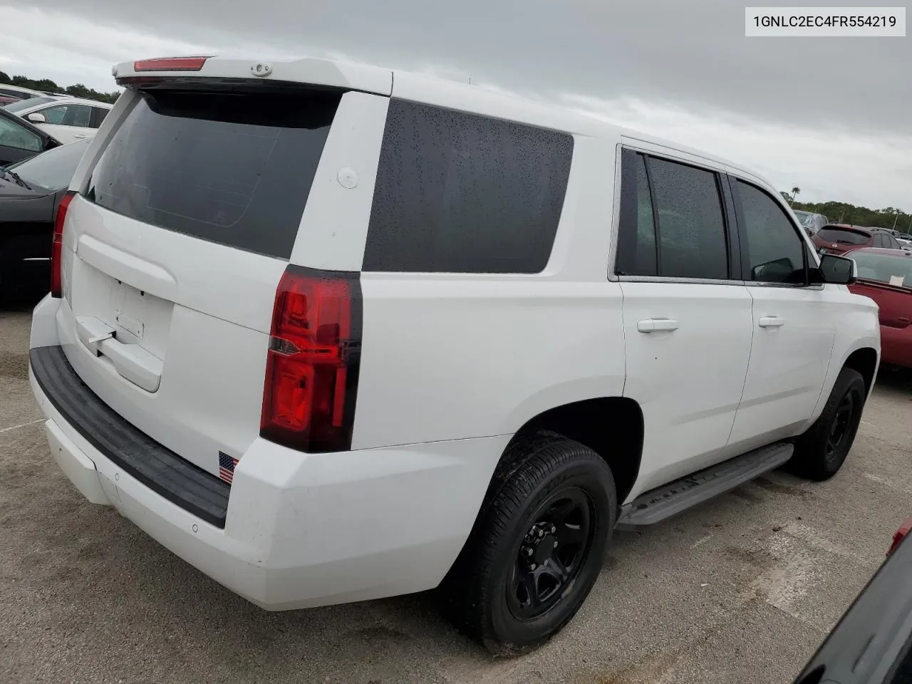 2015 Chevrolet Tahoe Police VIN: 1GNLC2EC4FR554219 Lot: 74952064