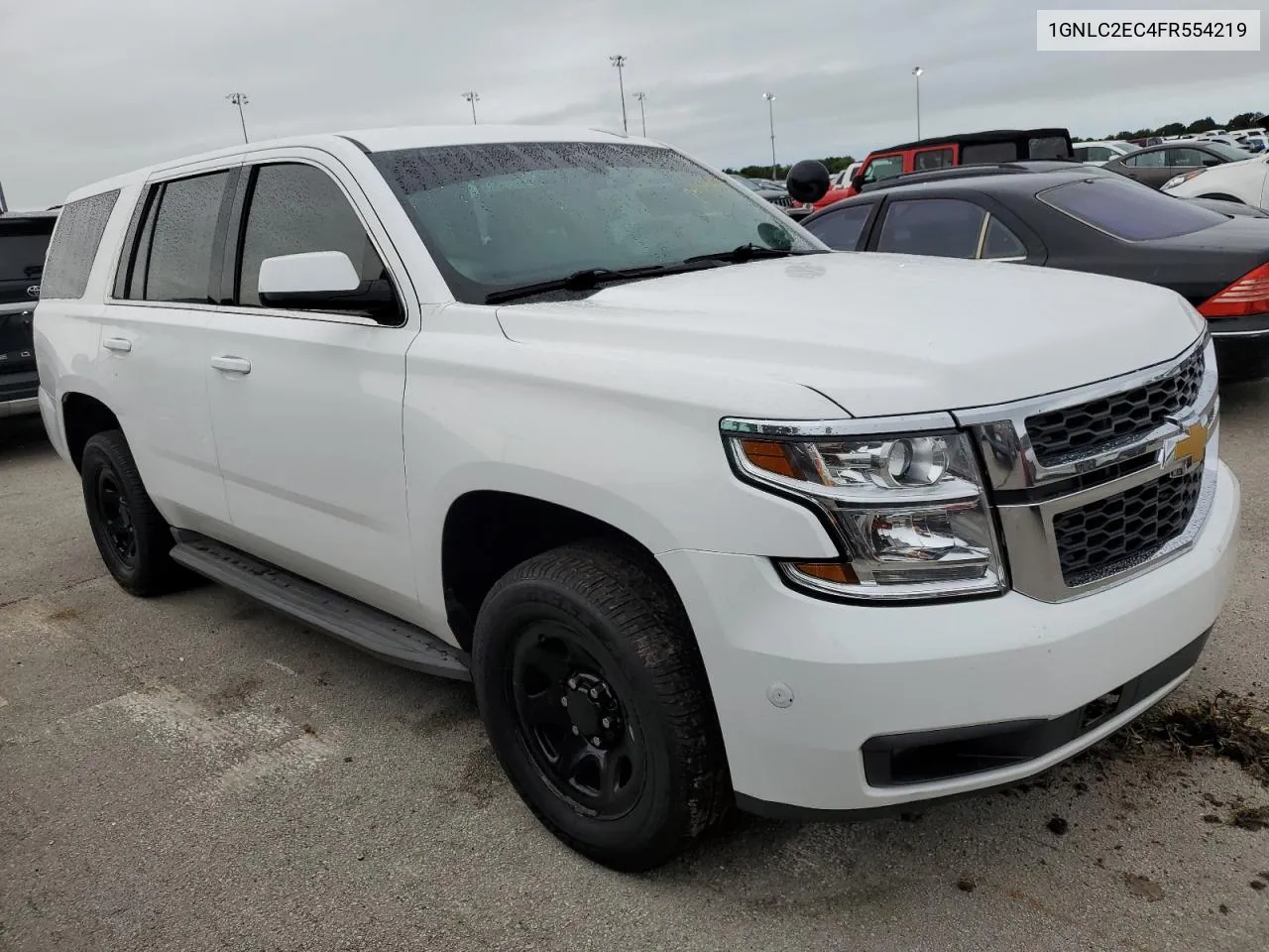 2015 Chevrolet Tahoe Police VIN: 1GNLC2EC4FR554219 Lot: 74952064