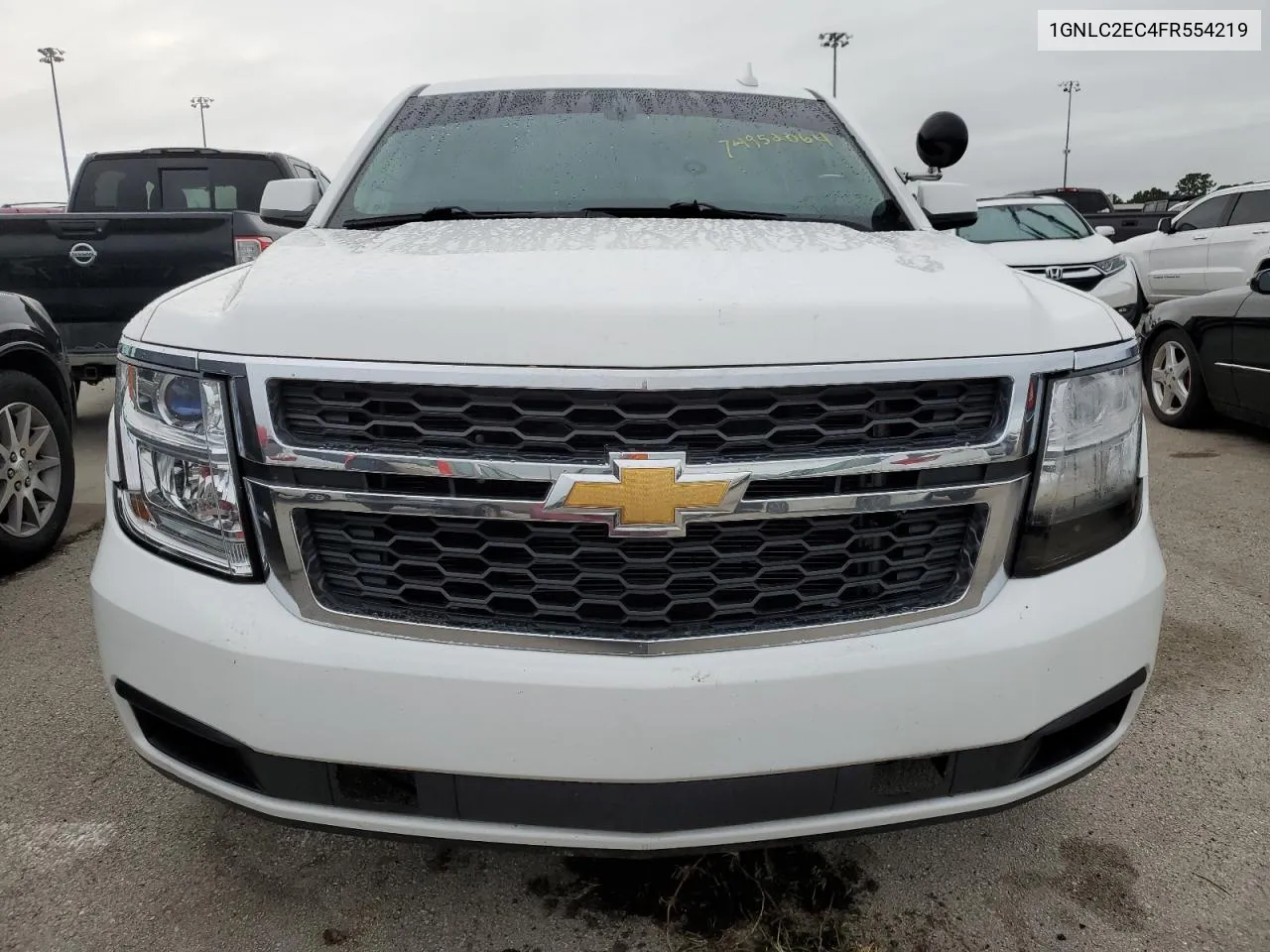 2015 Chevrolet Tahoe Police VIN: 1GNLC2EC4FR554219 Lot: 74952064