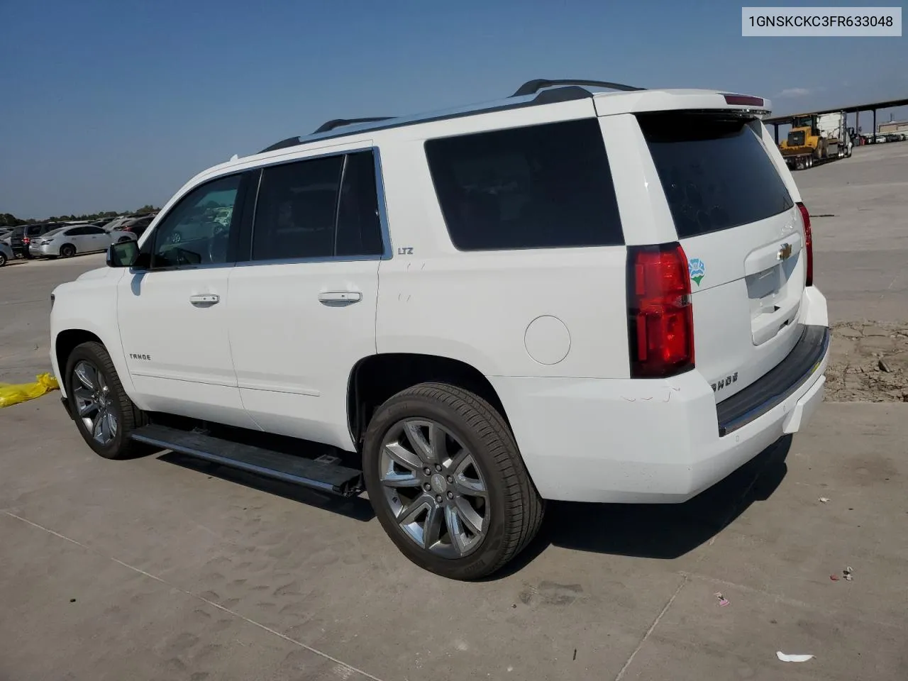 2015 Chevrolet Tahoe K1500 Ltz VIN: 1GNSKCKC3FR633048 Lot: 74957014