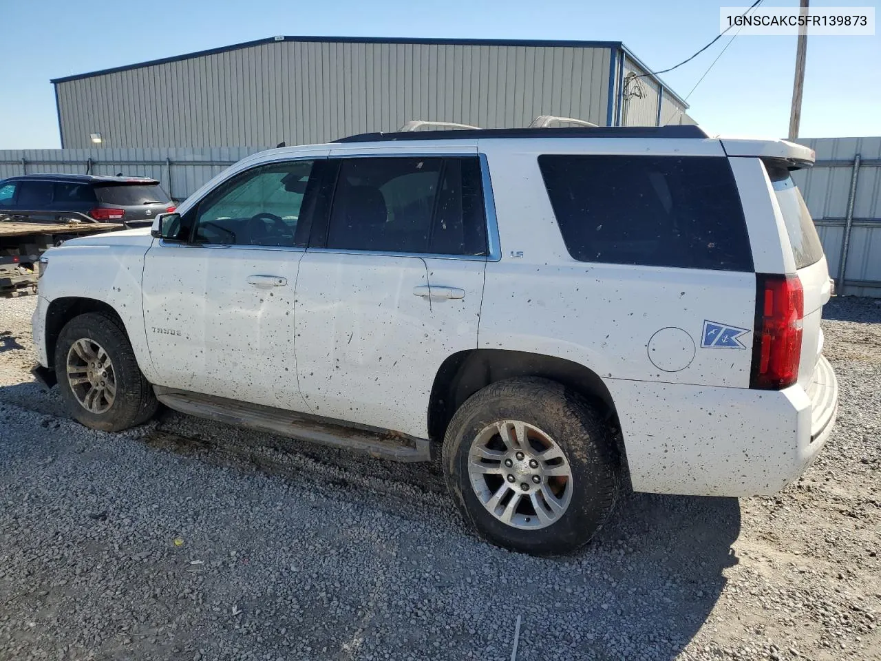 2015 Chevrolet Tahoe C1500 Ls VIN: 1GNSCAKC5FR139873 Lot: 75306444