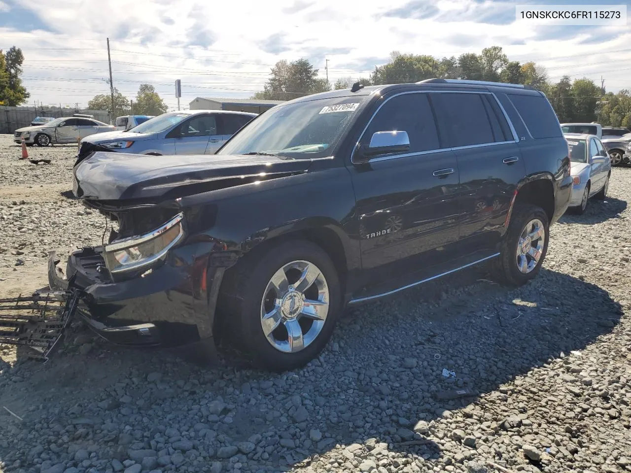 2015 Chevrolet Tahoe K1500 Ltz VIN: 1GNSKCKC6FR115273 Lot: 75327094