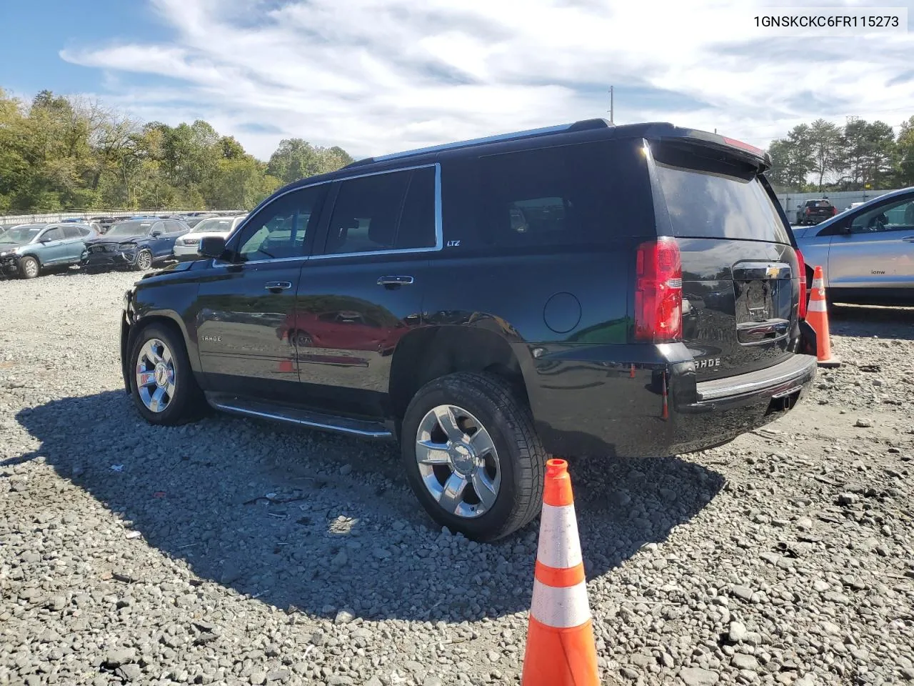 2015 Chevrolet Tahoe K1500 Ltz VIN: 1GNSKCKC6FR115273 Lot: 75327094