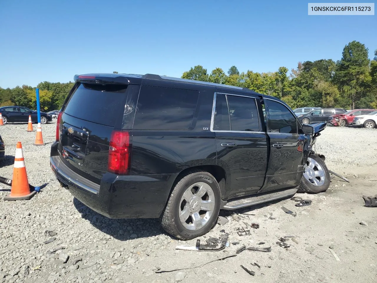 2015 Chevrolet Tahoe K1500 Ltz VIN: 1GNSKCKC6FR115273 Lot: 75327094