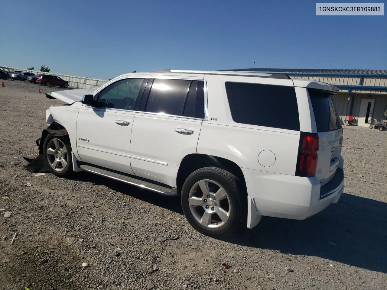 2015 Chevrolet Tahoe K1500 Ltz VIN: 1GNSKCKC3FR109883 Lot: 75421394