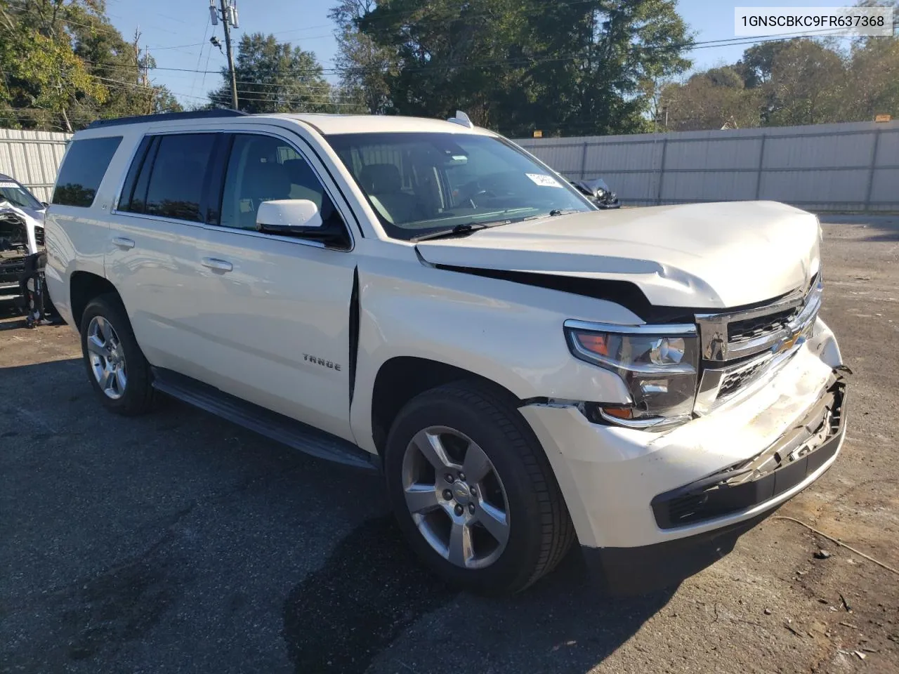 2015 Chevrolet Tahoe C1500 Lt VIN: 1GNSCBKC9FR637368 Lot: 75499234