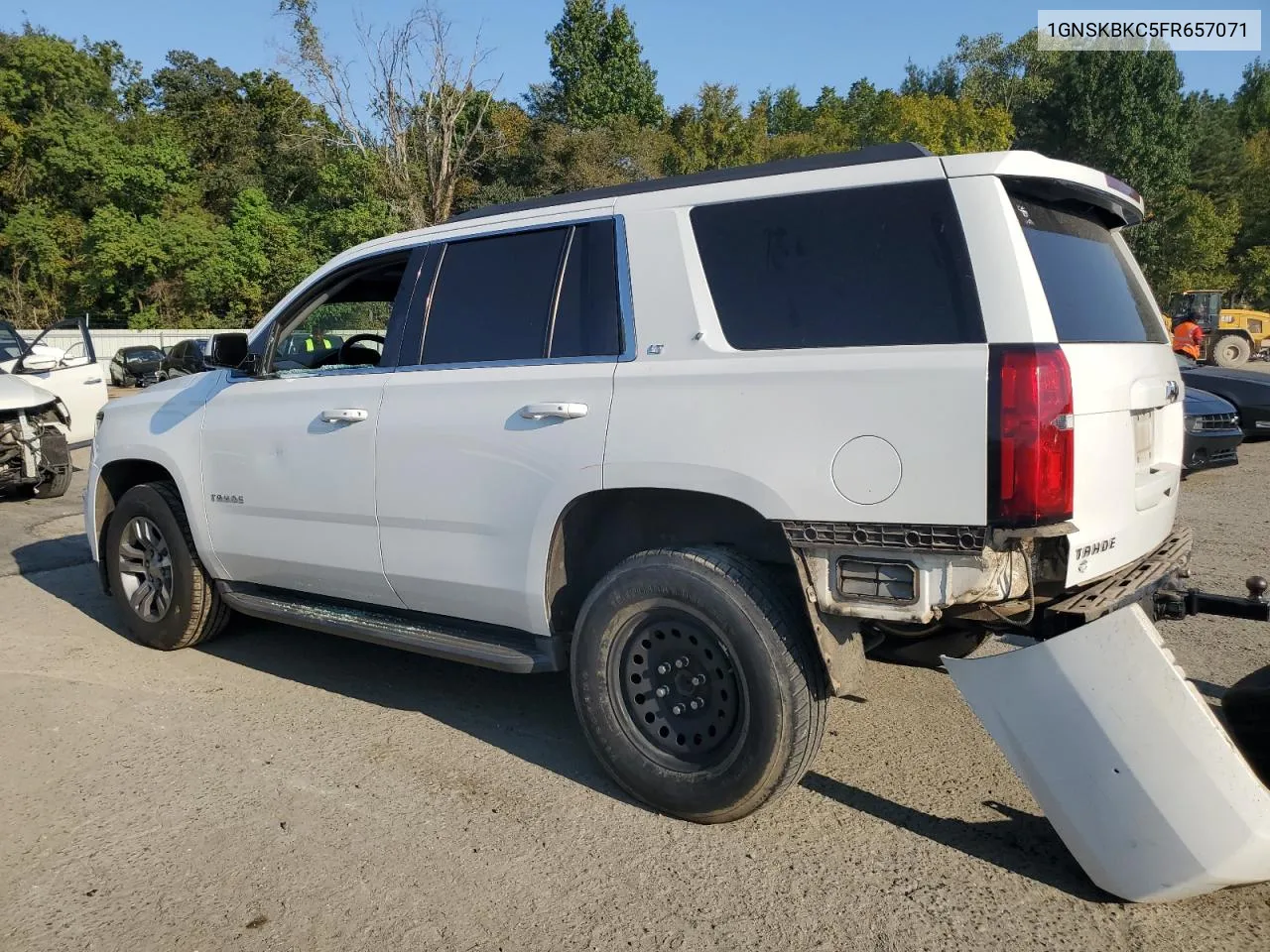 2015 Chevrolet Tahoe K1500 Lt VIN: 1GNSKBKC5FR657071 Lot: 75513834