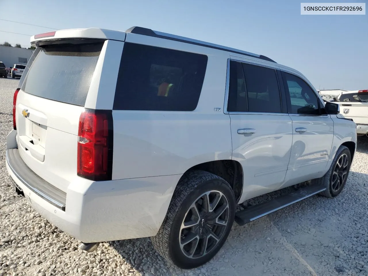 2015 Chevrolet Tahoe C1500 Ltz VIN: 1GNSCCKC1FR292696 Lot: 75544064