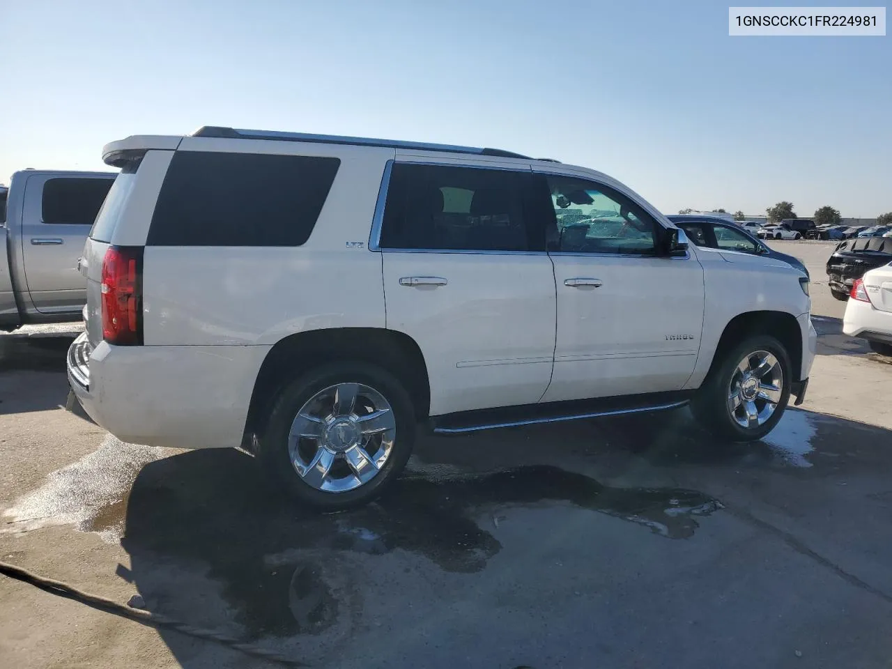 2015 Chevrolet Tahoe C1500 Ltz VIN: 1GNSCCKC1FR224981 Lot: 75713114