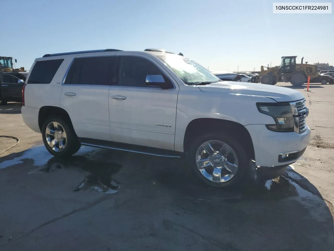 2015 Chevrolet Tahoe C1500 Ltz VIN: 1GNSCCKC1FR224981 Lot: 75713114