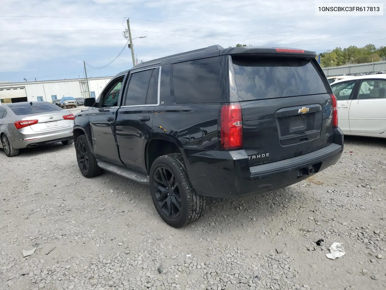 2015 Chevrolet Tahoe C1500 Lt VIN: 1GNSCBKC3FR617813 Lot: 75716874