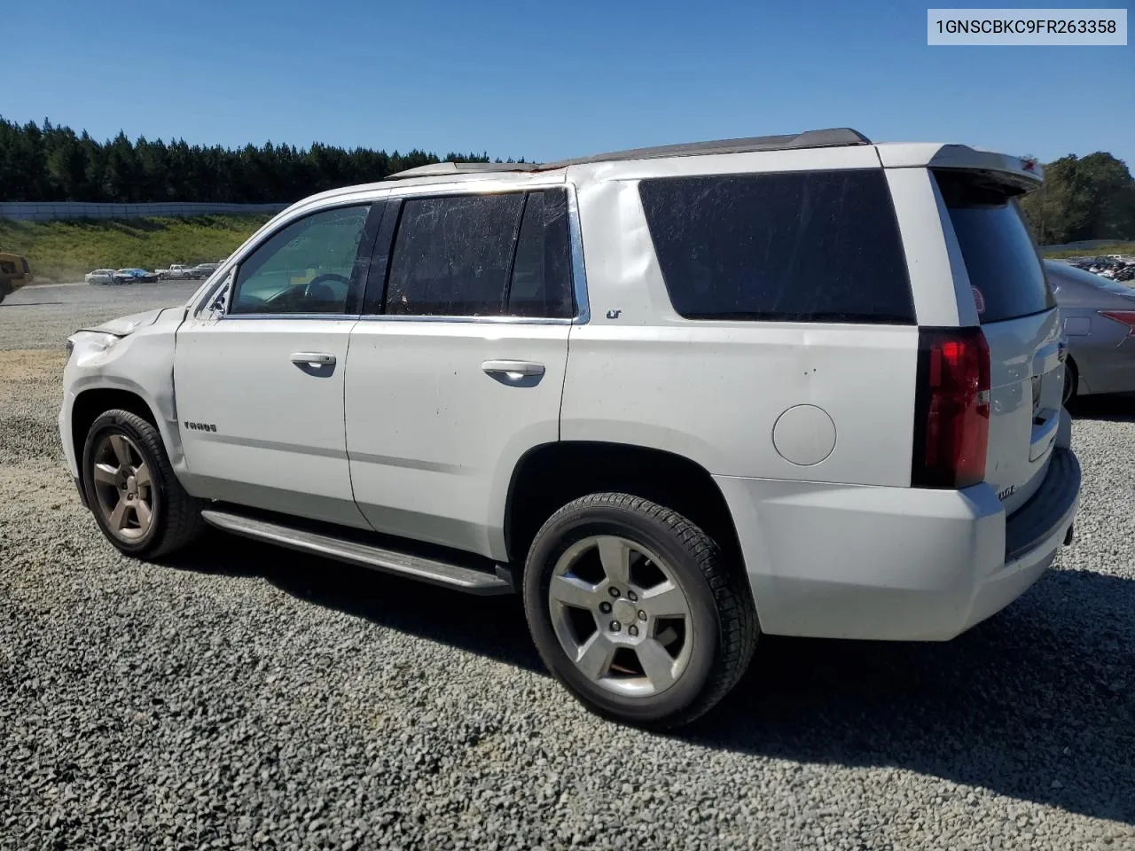 2015 Chevrolet Tahoe C1500 Lt VIN: 1GNSCBKC9FR263358 Lot: 75723324