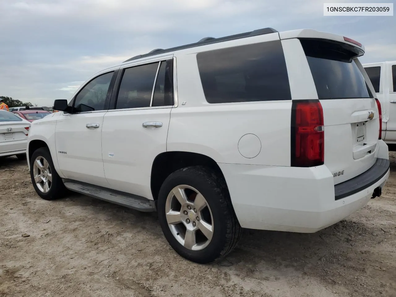 2015 Chevrolet Tahoe C1500 Lt VIN: 1GNSCBKC7FR203059 Lot: 75943034