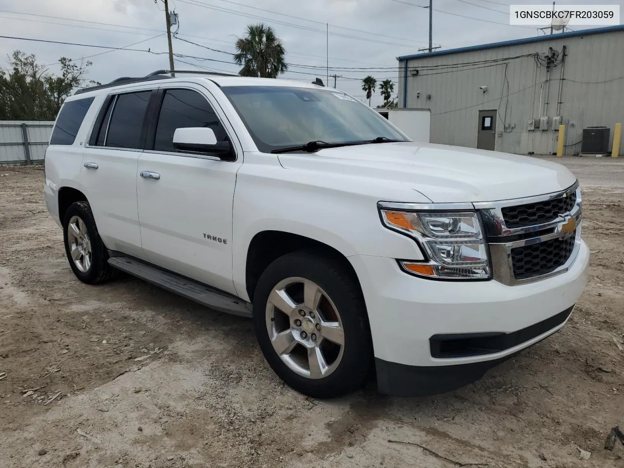 2015 Chevrolet Tahoe C1500 Lt VIN: 1GNSCBKC7FR203059 Lot: 75943034