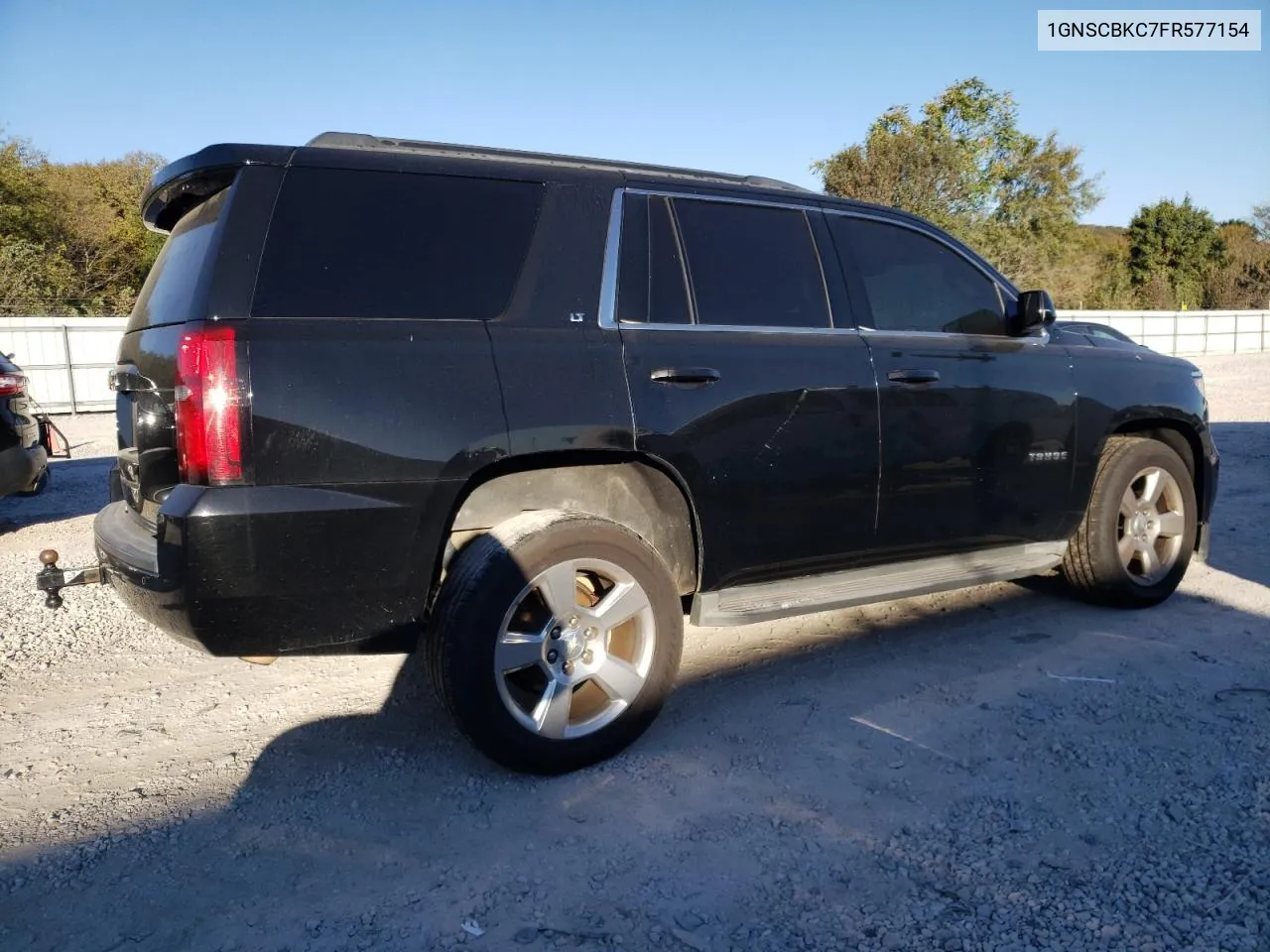 2015 Chevrolet Tahoe C1500 Lt VIN: 1GNSCBKC7FR577154 Lot: 76076134