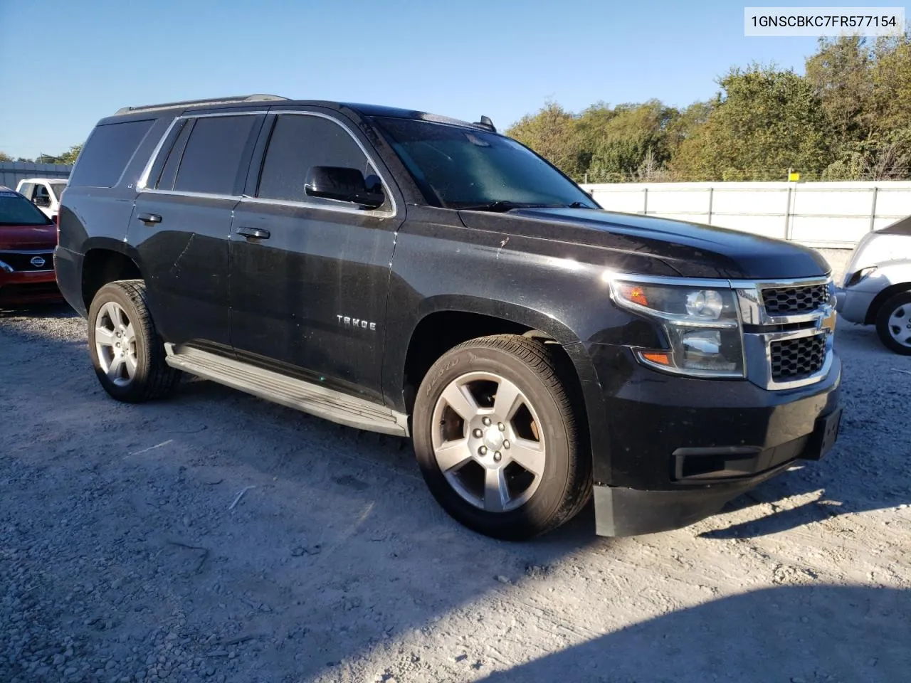 2015 Chevrolet Tahoe C1500 Lt VIN: 1GNSCBKC7FR577154 Lot: 76076134