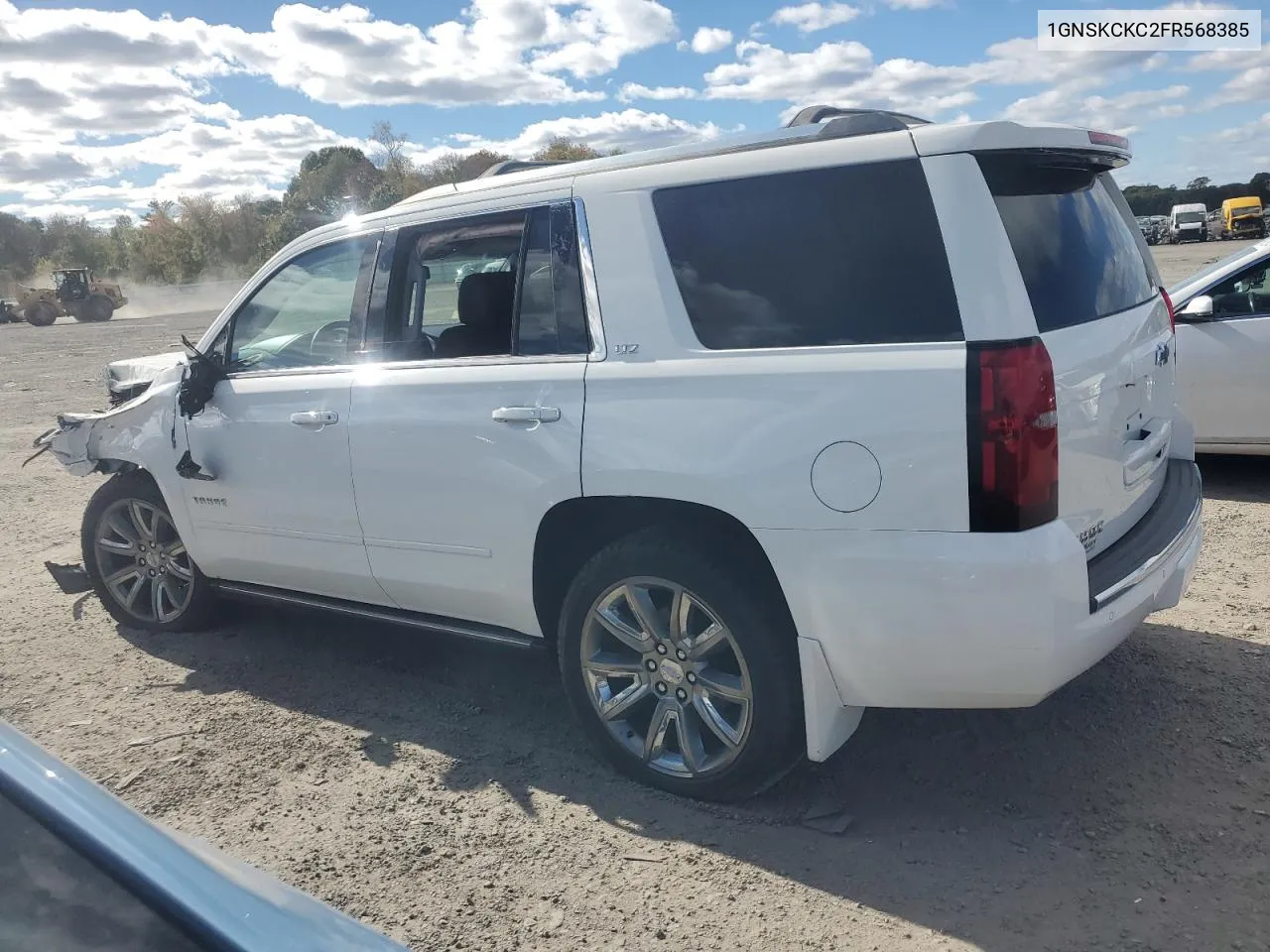 2015 Chevrolet Tahoe K1500 Ltz VIN: 1GNSKCKC2FR568385 Lot: 76095304