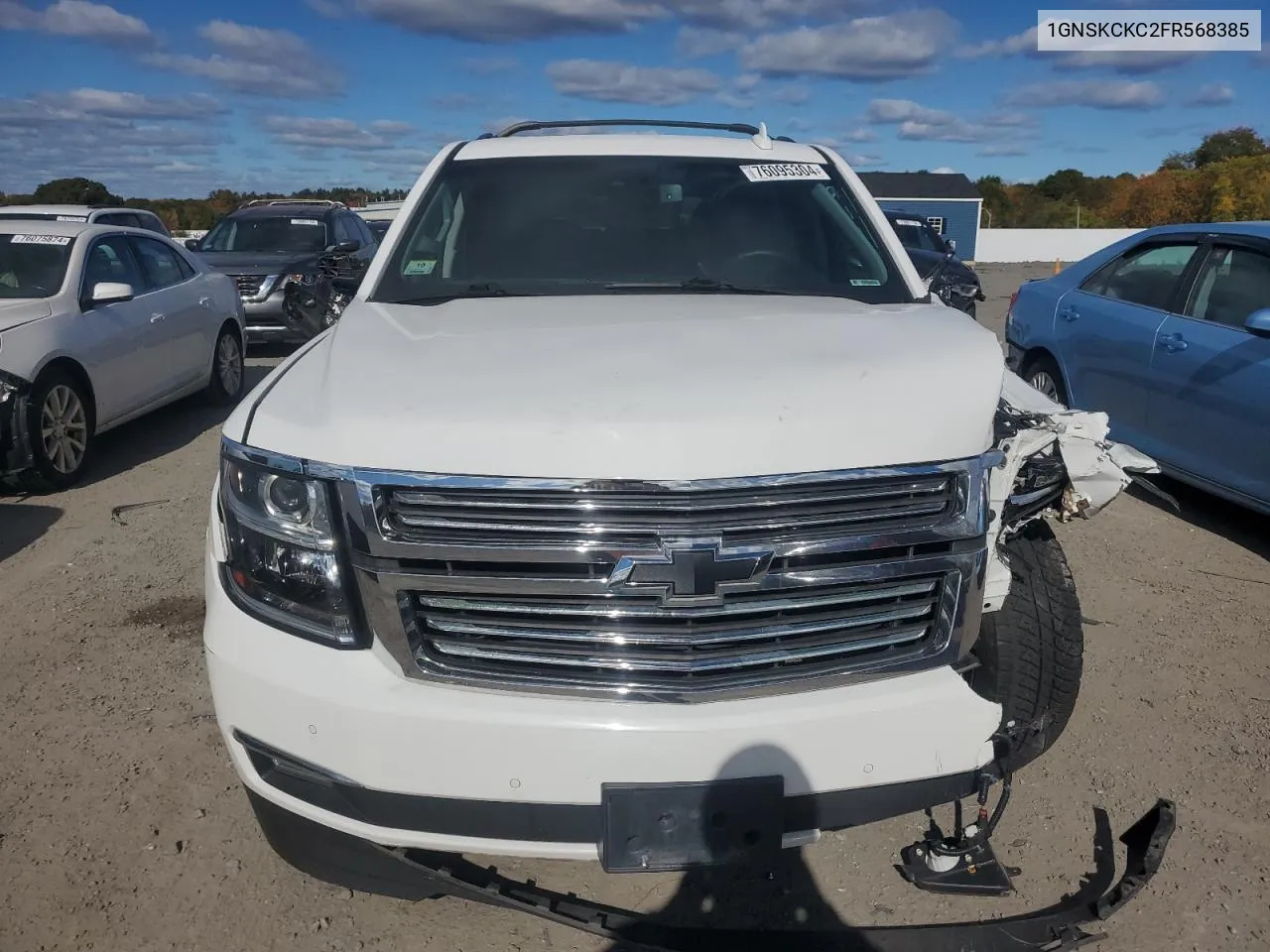 1GNSKCKC2FR568385 2015 Chevrolet Tahoe K1500 Ltz