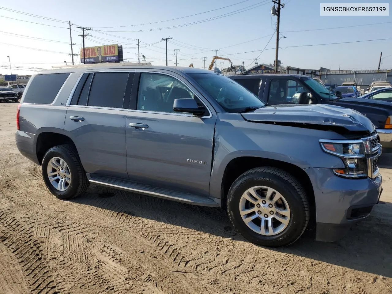 2015 Chevrolet Tahoe C1500 Lt VIN: 1GNSCBKCXFR652199 Lot: 76145054