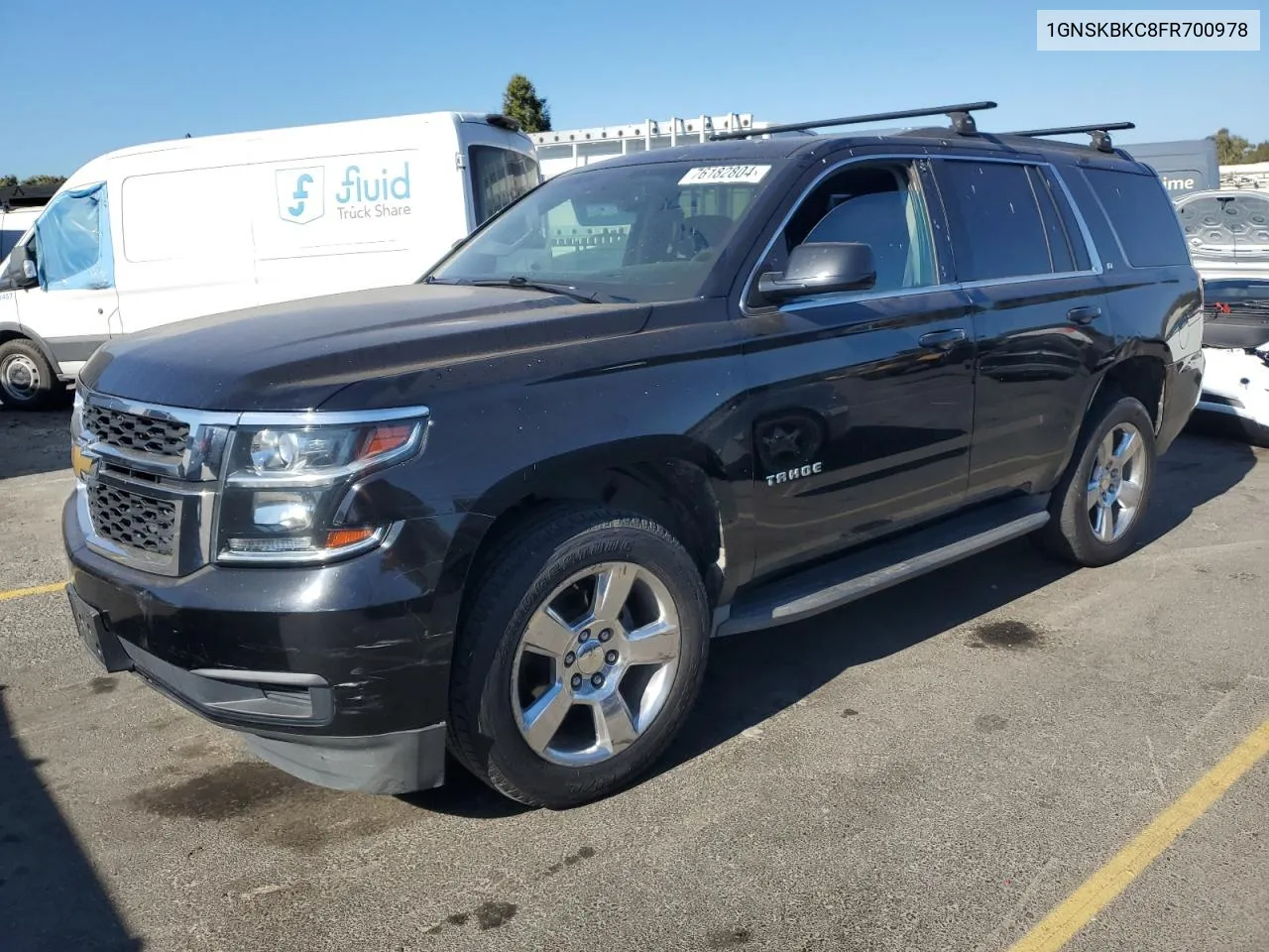 2015 Chevrolet Tahoe K1500 Lt VIN: 1GNSKBKC8FR700978 Lot: 76182804