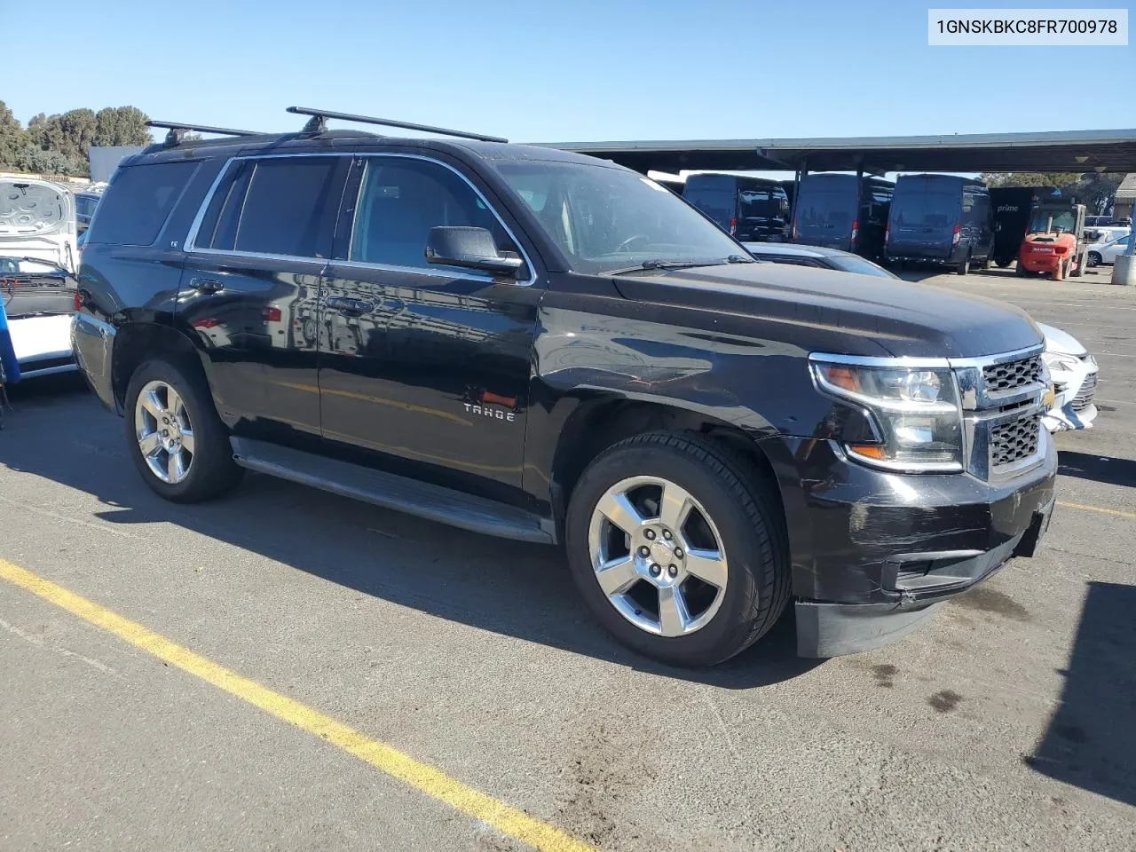 2015 Chevrolet Tahoe K1500 Lt VIN: 1GNSKBKC8FR700978 Lot: 76182804