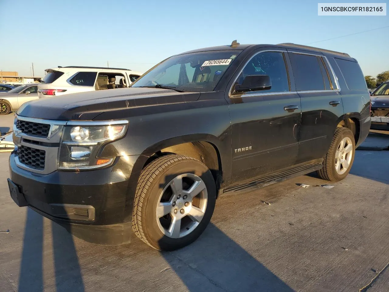 2015 Chevrolet Tahoe C1500 Lt VIN: 1GNSCBKC9FR182165 Lot: 76265644