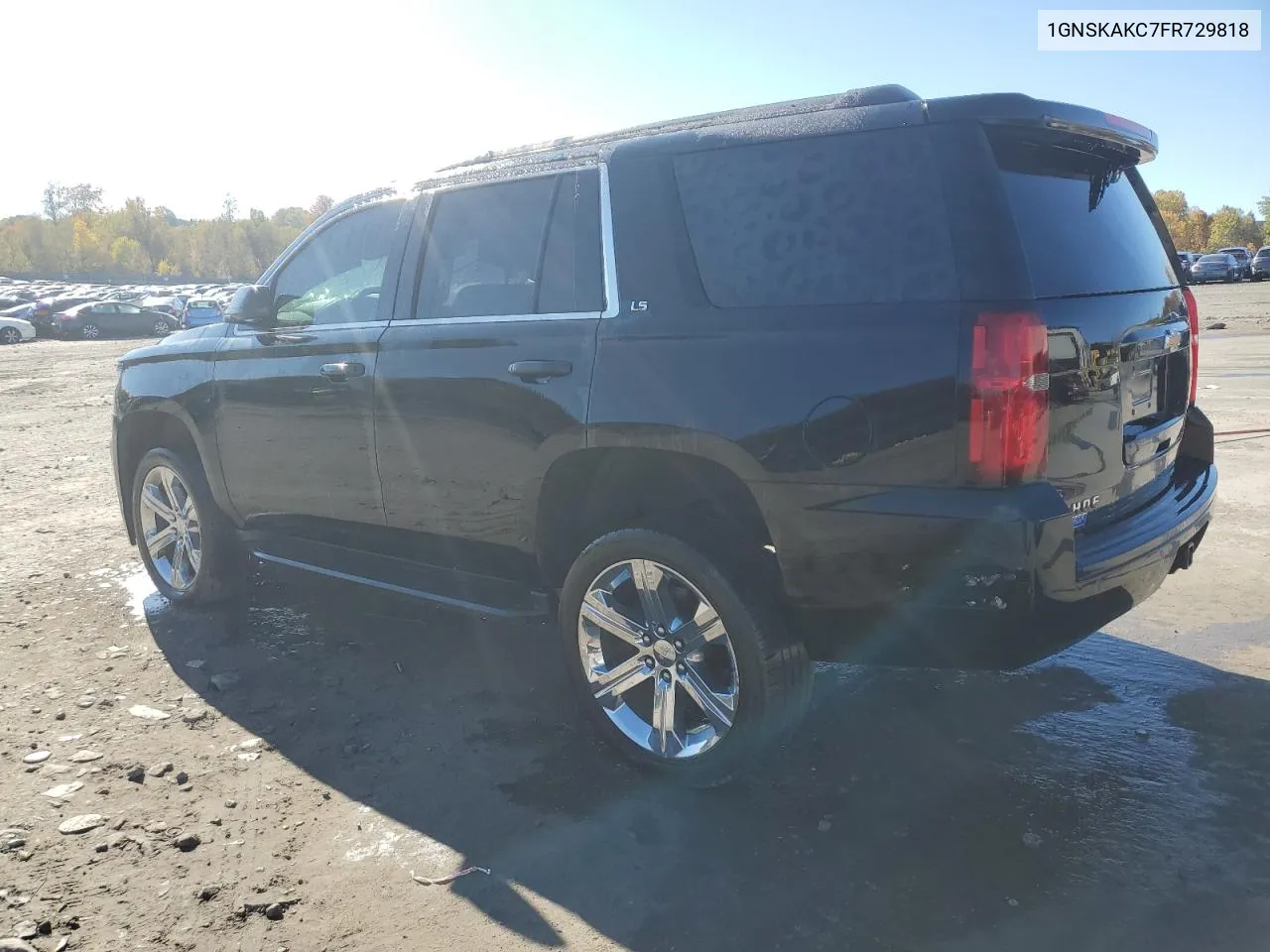 2015 Chevrolet Tahoe K1500 Ls VIN: 1GNSKAKC7FR729818 Lot: 76284334