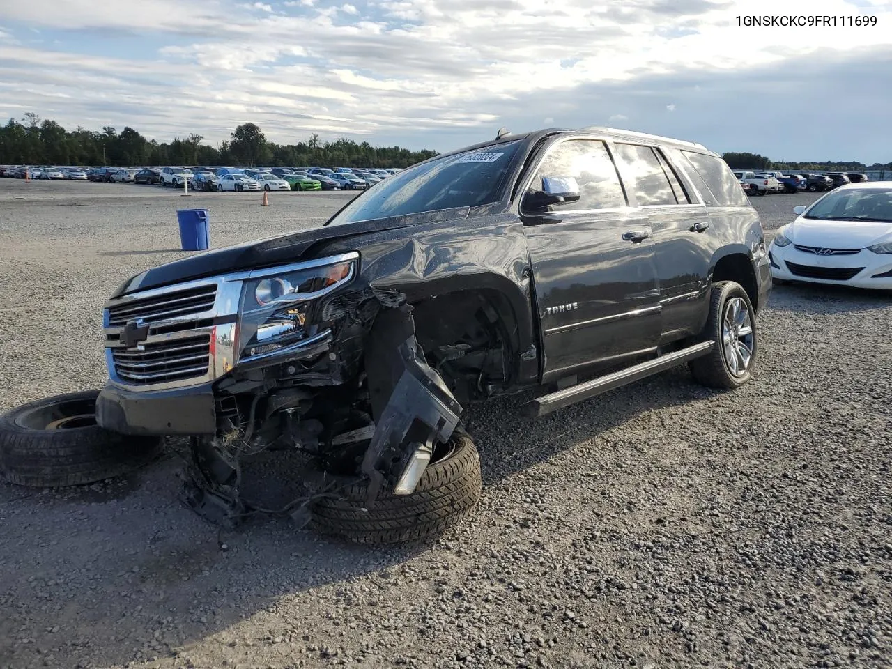 2015 Chevrolet Tahoe K1500 Ltz VIN: 1GNSKCKC9FR111699 Lot: 76320284