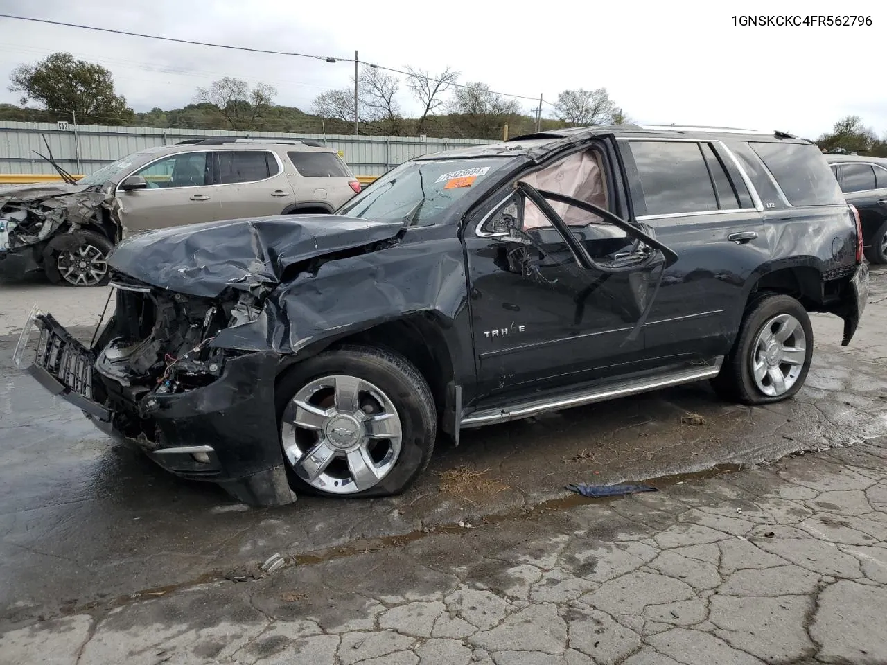 2015 Chevrolet Tahoe K1500 Ltz VIN: 1GNSKCKC4FR562796 Lot: 76323694