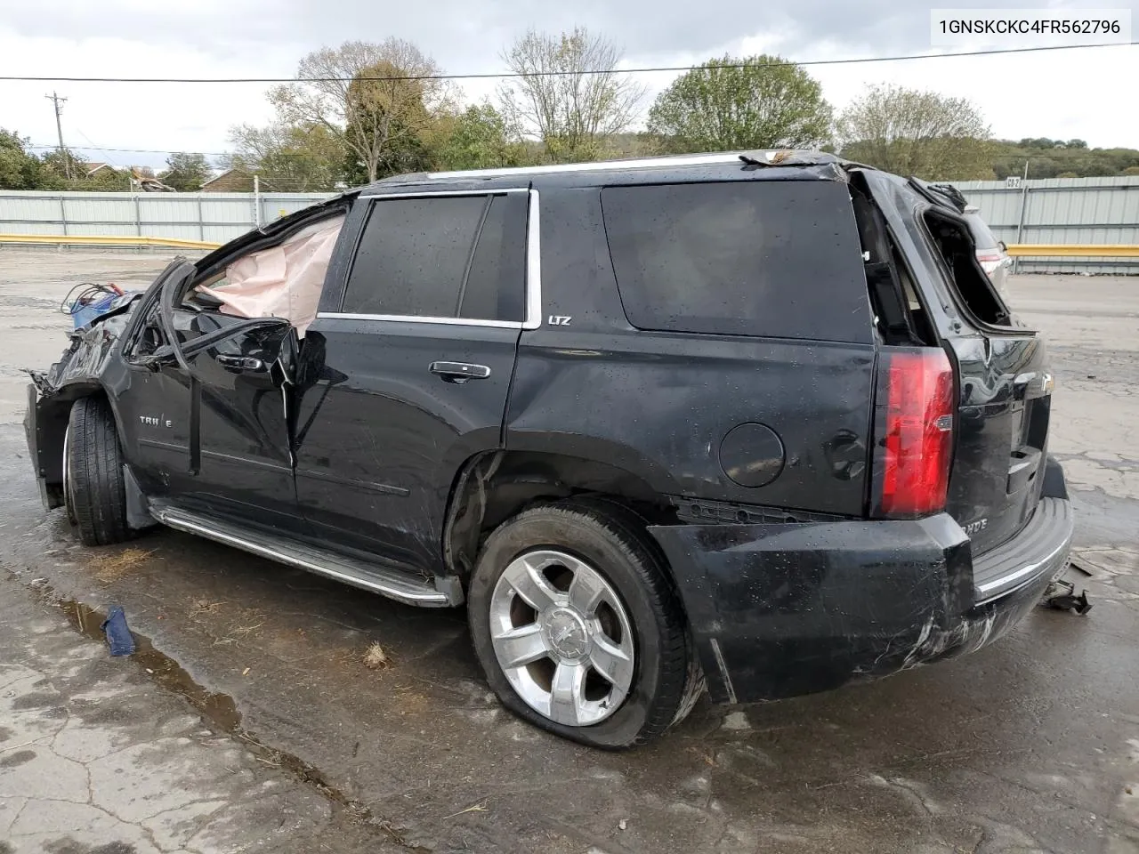 2015 Chevrolet Tahoe K1500 Ltz VIN: 1GNSKCKC4FR562796 Lot: 76323694