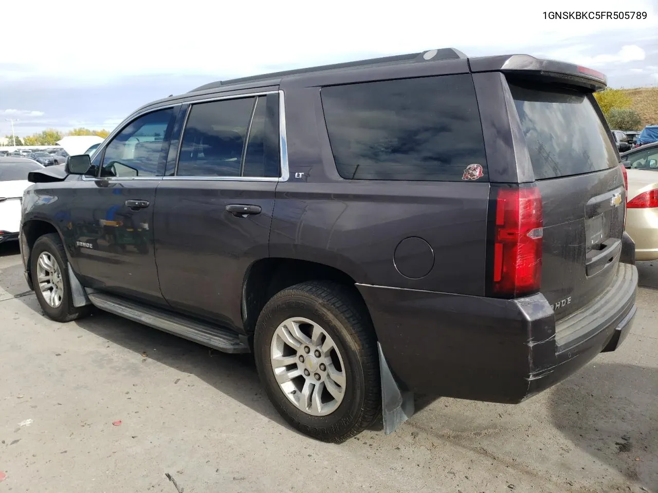 2015 Chevrolet Tahoe K1500 Lt VIN: 1GNSKBKC5FR505789 Lot: 76341304