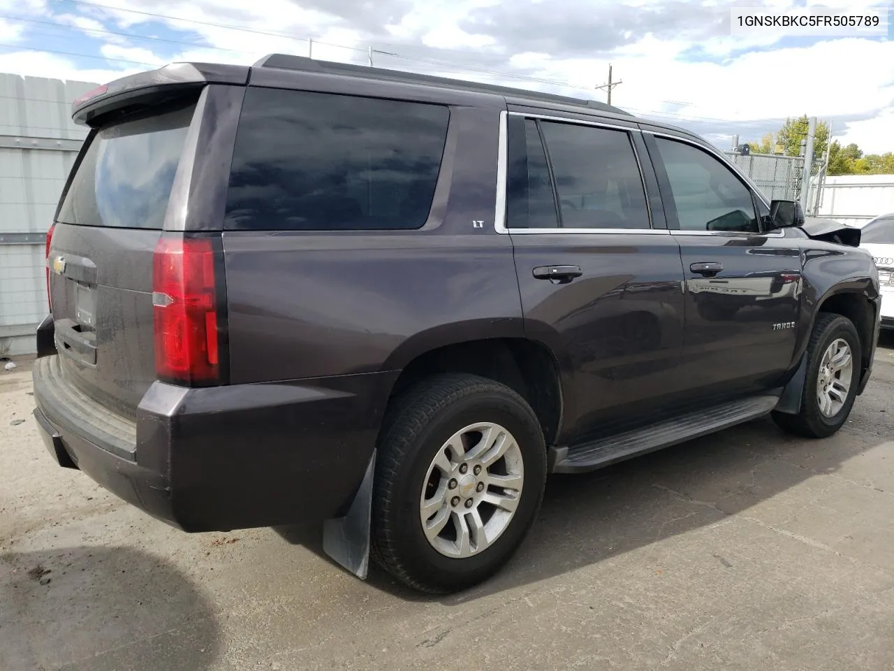 2015 Chevrolet Tahoe K1500 Lt VIN: 1GNSKBKC5FR505789 Lot: 76341304