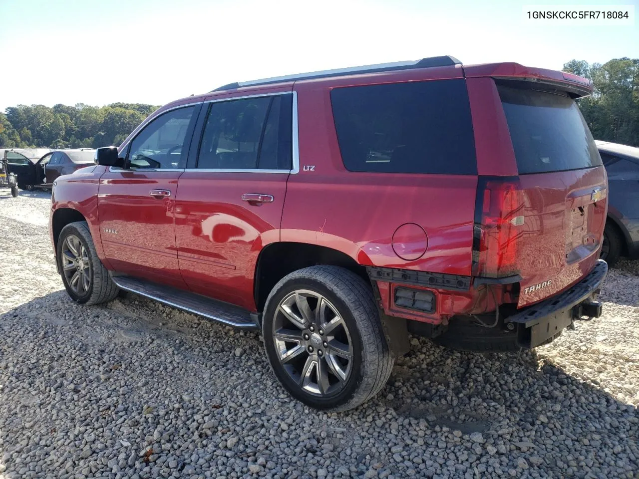 2015 Chevrolet Tahoe K1500 Ltz VIN: 1GNSKCKC5FR718084 Lot: 76721684