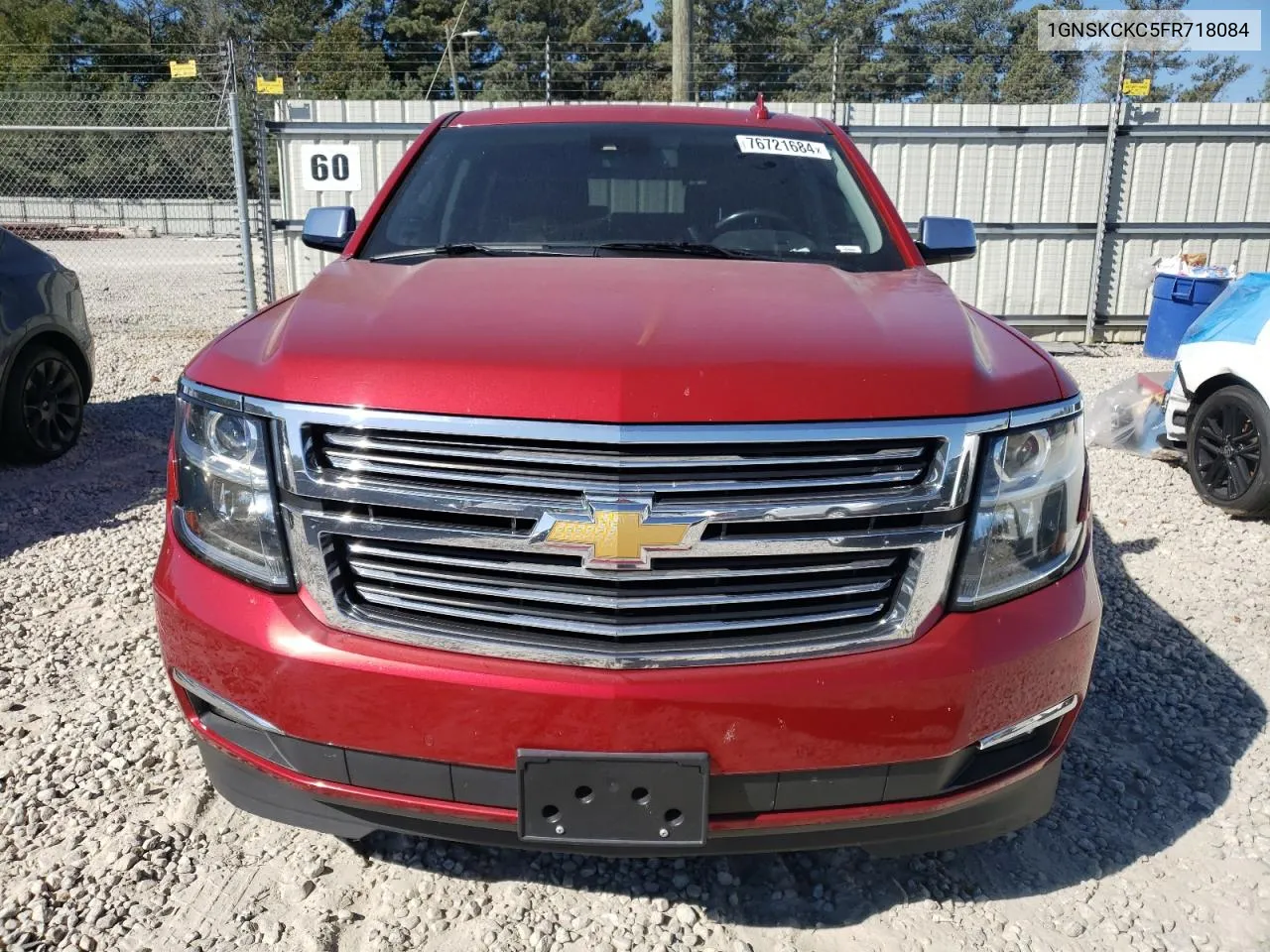 2015 Chevrolet Tahoe K1500 Ltz VIN: 1GNSKCKC5FR718084 Lot: 76721684