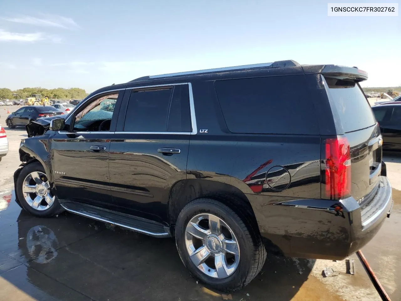 2015 Chevrolet Tahoe C1500 Ltz VIN: 1GNSCCKC7FR302762 Lot: 76723154