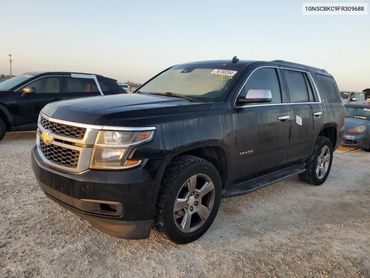 2015 Chevrolet Tahoe C1500 Lt VIN: 1GNSCBKC9FR309688 Lot: 76760264