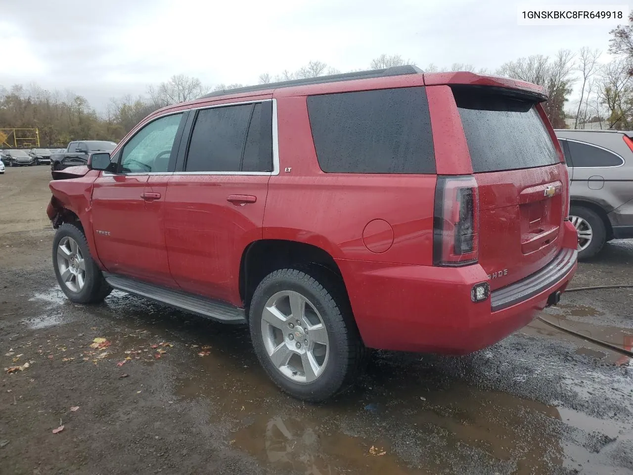 2015 Chevrolet Tahoe K1500 Lt VIN: 1GNSKBKC8FR649918 Lot: 76814064