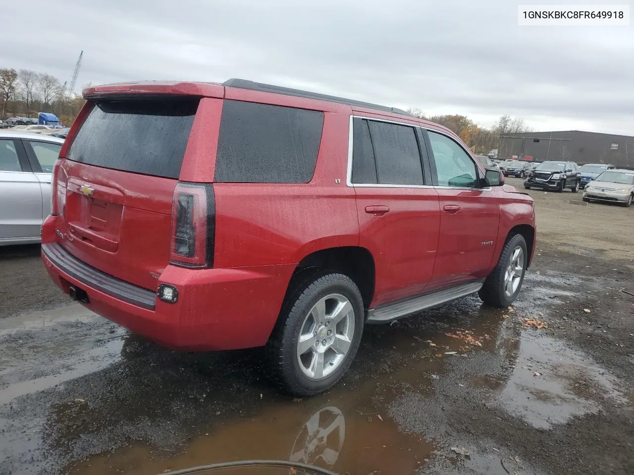 2015 Chevrolet Tahoe K1500 Lt VIN: 1GNSKBKC8FR649918 Lot: 76814064