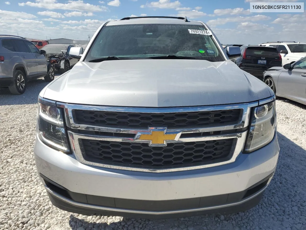 2015 Chevrolet Tahoe C1500 Lt VIN: 1GNSCBKC5FR211130 Lot: 76921274