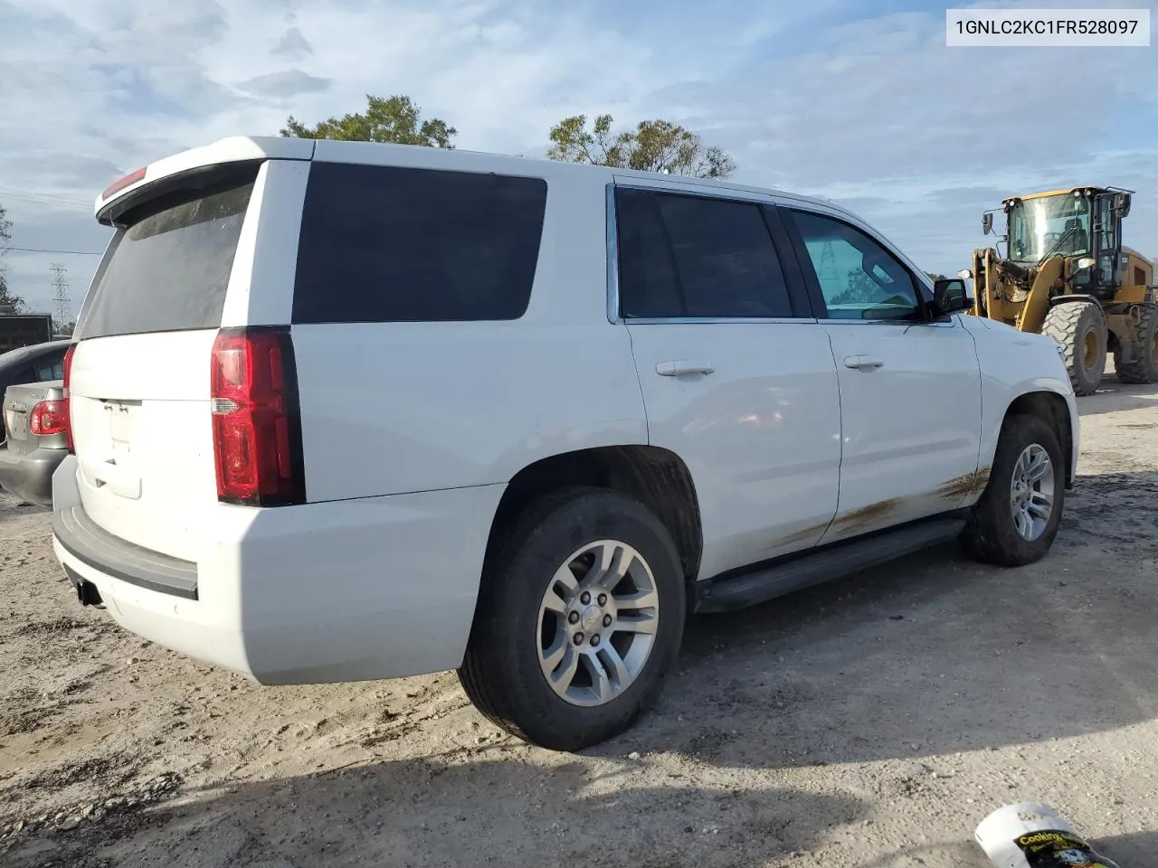 2015 Chevrolet Tahoe Police VIN: 1GNLC2KC1FR528097 Lot: 76944404