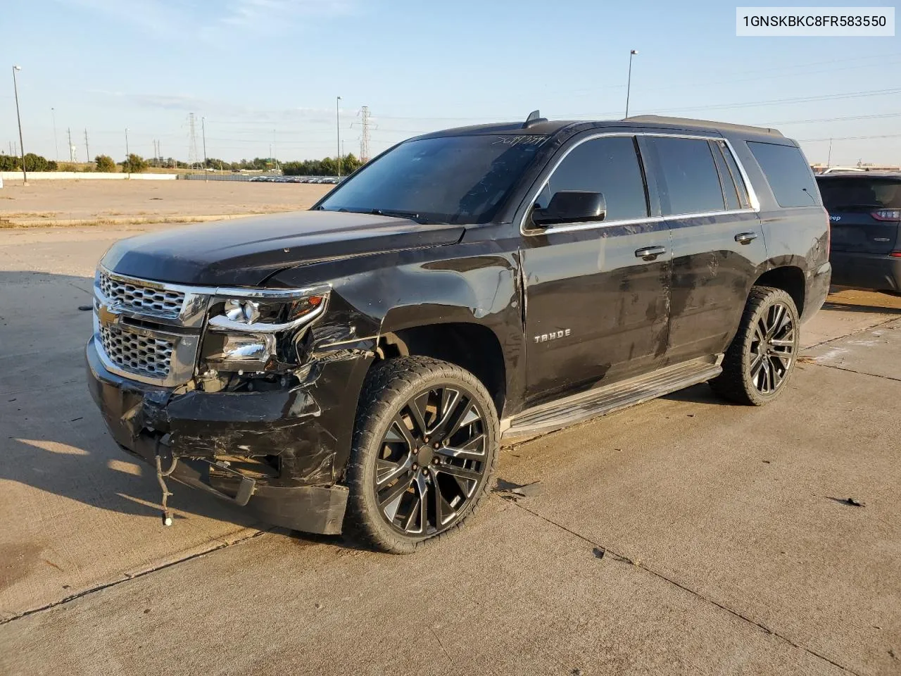 2015 Chevrolet Tahoe K1500 Lt VIN: 1GNSKBKC8FR583550 Lot: 76993544