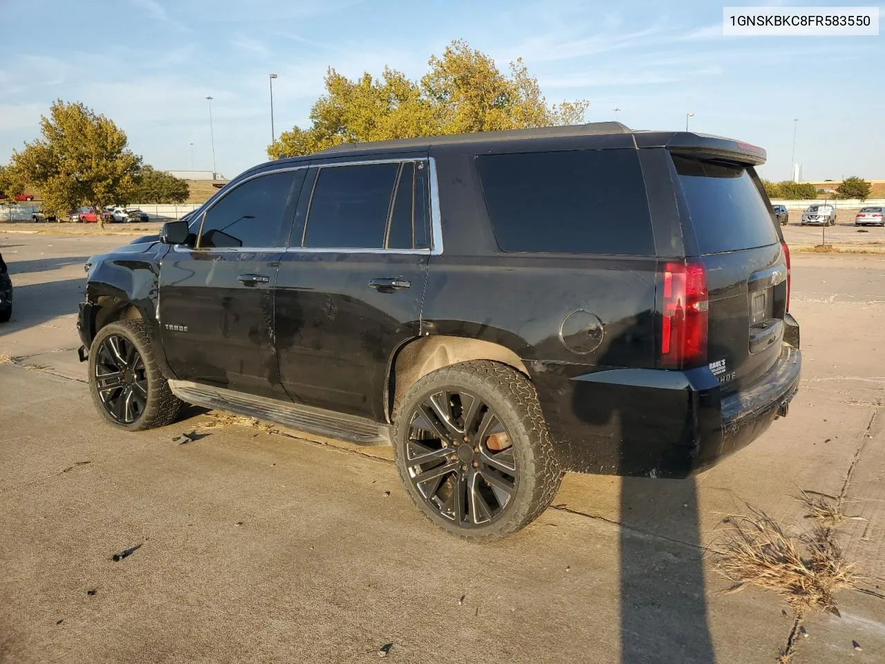 2015 Chevrolet Tahoe K1500 Lt VIN: 1GNSKBKC8FR583550 Lot: 76993544